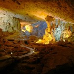 surprise cave in halong bay