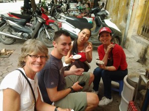 hanoi food stresst tour