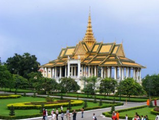 Royal Palace complex Phnom penh