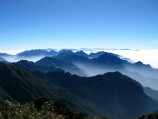 View from the top Fansipan