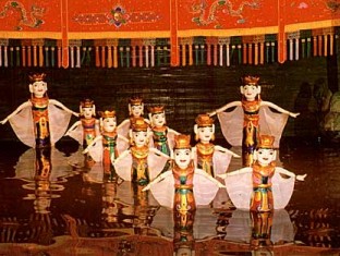 water puppet show - Hanoi